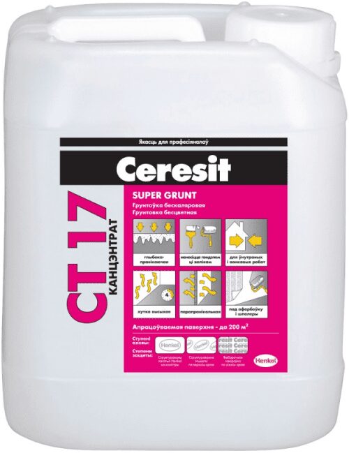 ՆԱԽԱՆԵՐԿ CERESIT RUMINA CT17/10 SUPER 10Լ