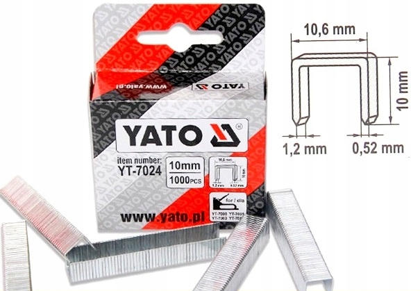 ՍՏԵՊԼԵՐԻ ՄԻՋՈՒԿ YATO 7024 N10