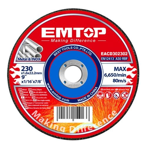 ՍԿԱՎԱՌԱԿ ԵՐԿԱԹ ԿՏՐՈՂ EMTOP EACD302302 230-1.6-22