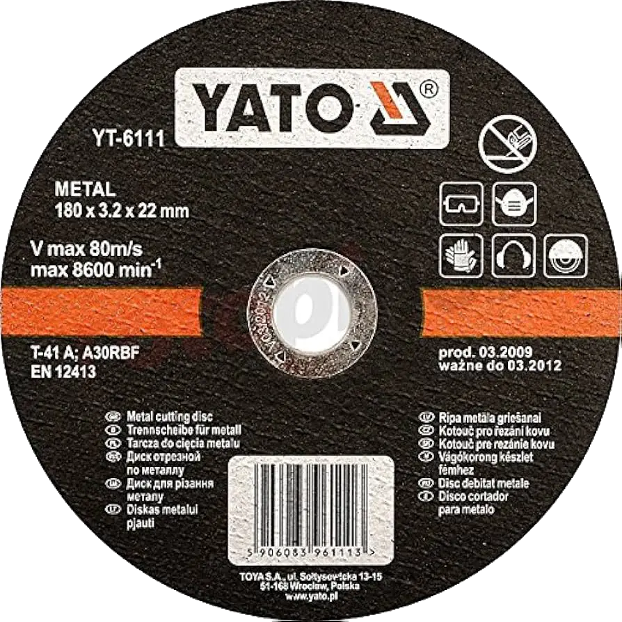 ՍԿԱՎԱՌԱԿ ԵՐԿԱԹ ԿՏՐՈՂ YATO YT5920 115-1,2-22