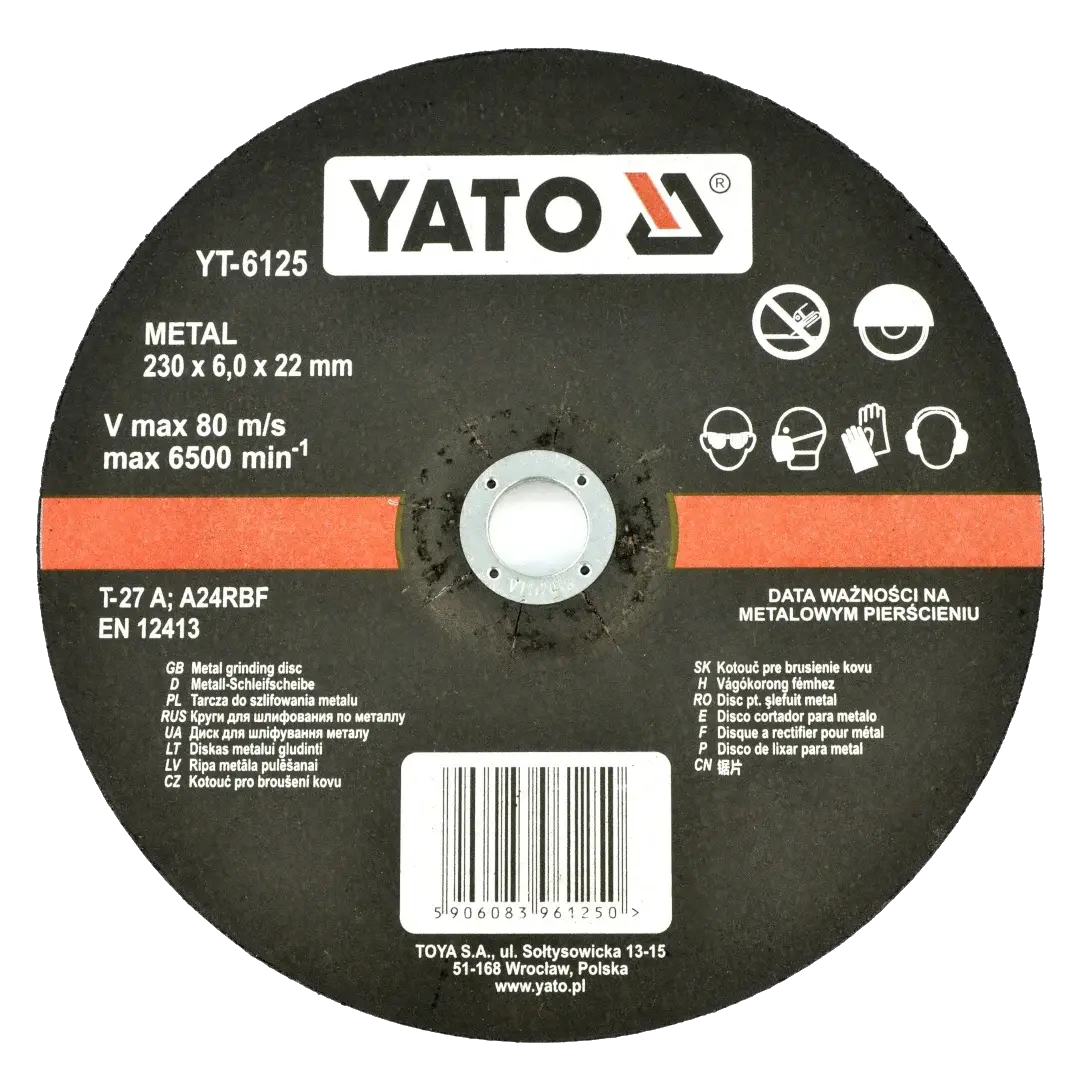 ՍԿԱՎԱՌԱԿ ՏԱՇՈՂ YATO YT6125 230-6-22